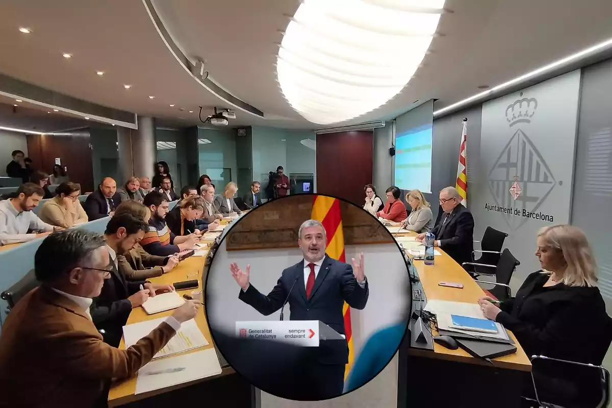 Comisión extraordinaria de Economía de Barcelona para tramitar los Presupuestos junto a Jaume Collboni