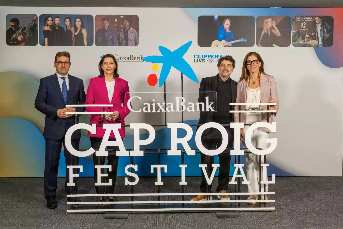 Cap Roig Festival con personas de CaixaBank