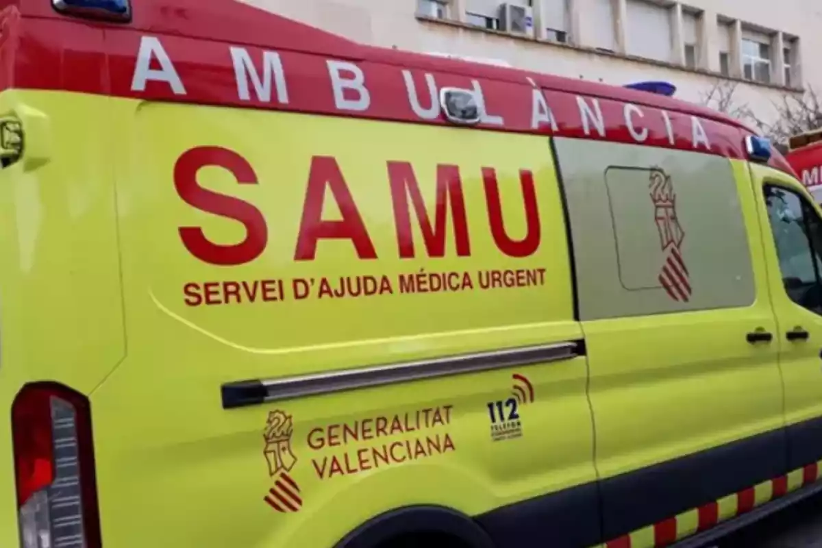 Un efectivo del SAMU de la Generalitat Valenciana