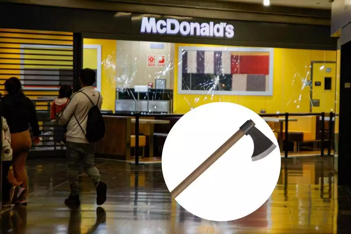 El McDonald's asaltado