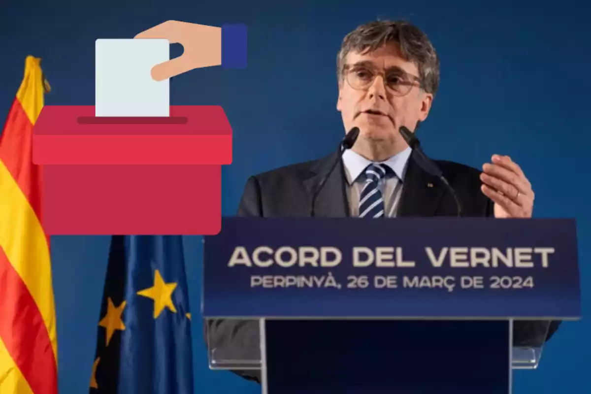 Puigdemont, en una intervención el pasado martes 26 de marzo