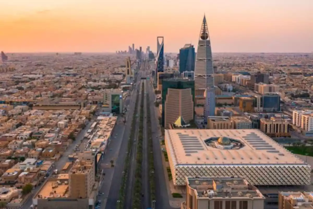 Una imagen de la capital saudí, Riyad
