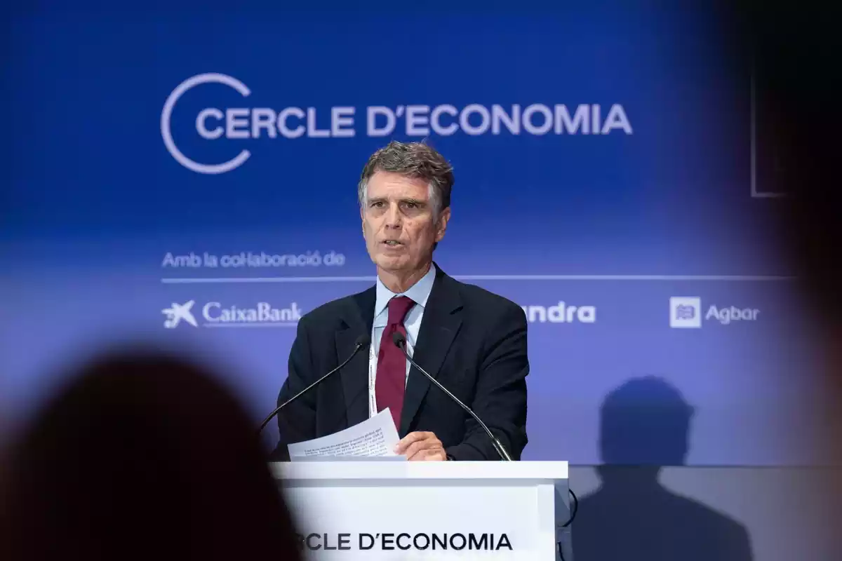 El presidente del Cercle d'Economia, Jaume Guardiola