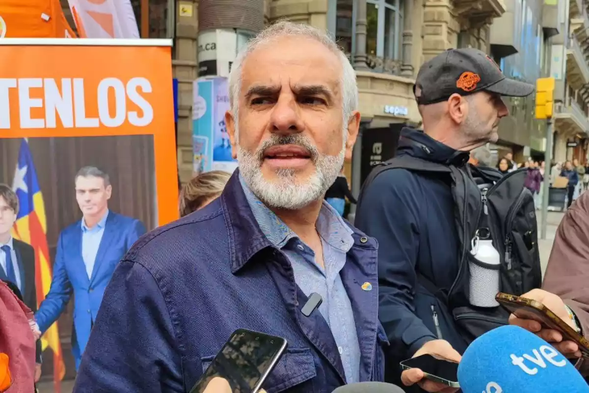 El candidato de Cs a las elecciones catalanas, Carlos Carrizosa