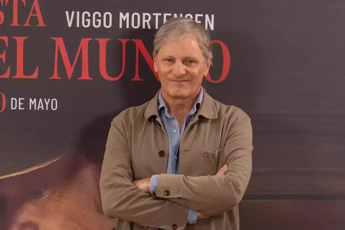 El director e intérprete de la película ‘Hasta el fin del mundo’, Viggo Mortensen, posa durante el photocall de la nueva película ‘Hasta el fin del mundo’