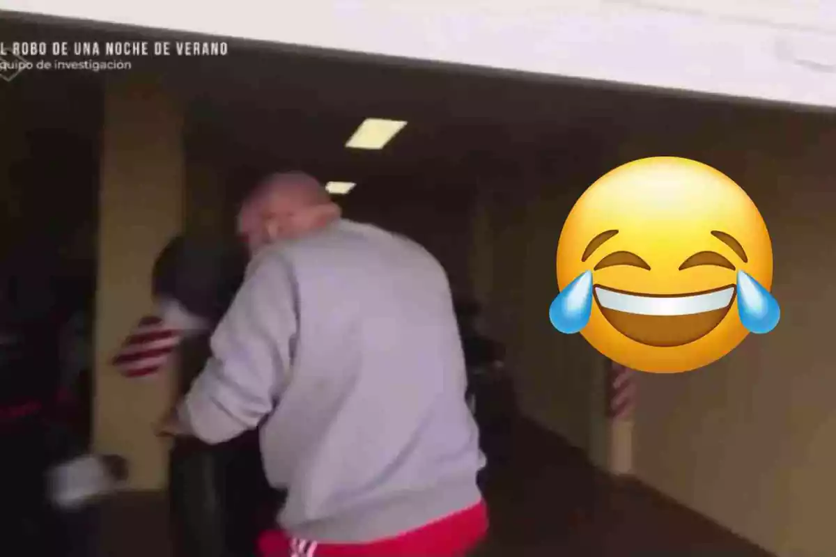 Kiko Rivera tras darse un golpe con la puerta de su garaje