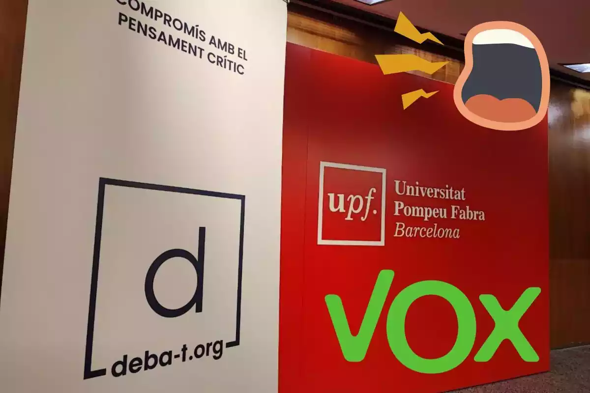 UPF con logo de Vox
