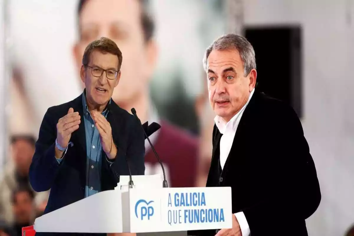 Zapatero y Feijóo
